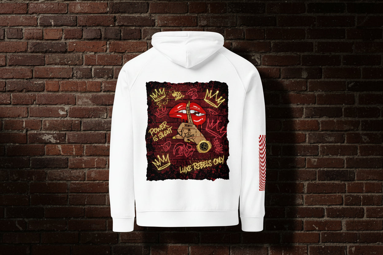 CocoMe Couture premium hoodies — bold, rebel, luxe