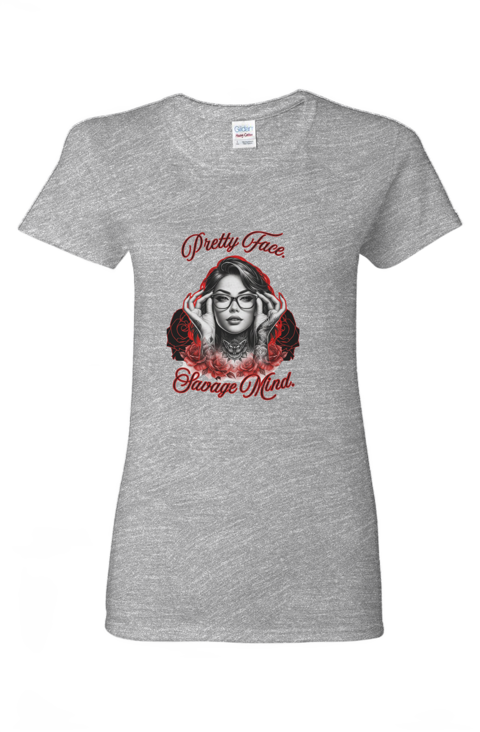 Ladies Heavy Cotton T Shirt